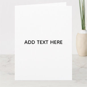 Carte De Remerciements Minimaliste Blanc Élégant pour Toutes les Occasion