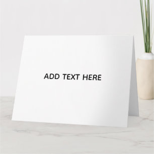 Carte De Remerciements Minimaliste Blanc Élégant pour Toutes les Occasion