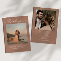 Minimaliste Élégant Photo Mocha Mousse Mariage