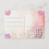 Carte De Remerciements Mis Quince Note de remerciement (Dos)