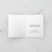Carte de remerciements Modèle de superposition de (Intérieur)