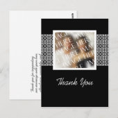 Carte de remerciements Modèle photo personnalisé (Devant / Derrière)