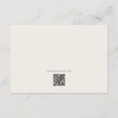 Carte De Remerciements Modern Neutral Pet Sitter Business Insert |  (Dos)