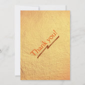 Carte De Remerciements Moderne Cute Boy Karate Silhouette Anniversaire de (Dos)