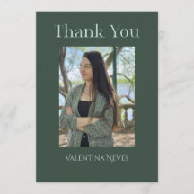 Moderne gras typographie vert foncé dégradé