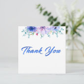 Carte de remerciements moderne, simple et belle (Debout devant)