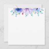 Carte de remerciements moderne, simple et belle (Dos)