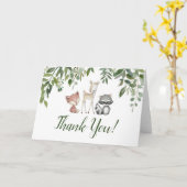 Carte de remerciements modifiable (Fleur jaune)