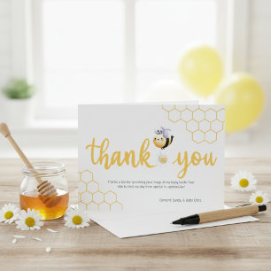 Carte De Remerciements Moments abeilles Baby Bee