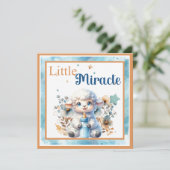 Carte De Remerciements Mon Petit Agneau (Debout devant)