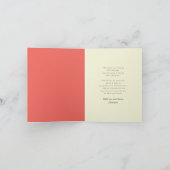 Carte De Remerciements Mondrian Simple Color Blocks Graduation Photo (Intérieur)