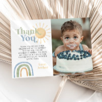 Monsieur Onederful 1er Anniversaire Photo Arc-en-C