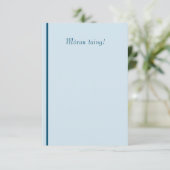 Carte De Remerciements Mòran taing le gaélique écossais vous remercient (Debout devant)