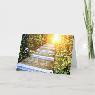 Carte De Remerciements MORNING A BROKEN Greeting Card