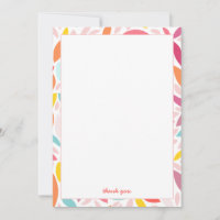 Mosaïque feuille moderne personnalisable en corail