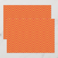 Motif arrière - plan orangé et pêche