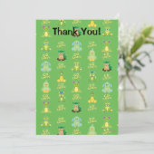 Carte De Remerciements Motif de devenez écolo de Webkinz (Debout devant)