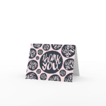 Motif de lettres moderne rose et bleu