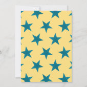 Carte De Remerciements Motif des étoiles d'or 18 (Dos)