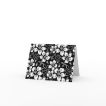 MOTIF SURF JUNGLE EN NOIR