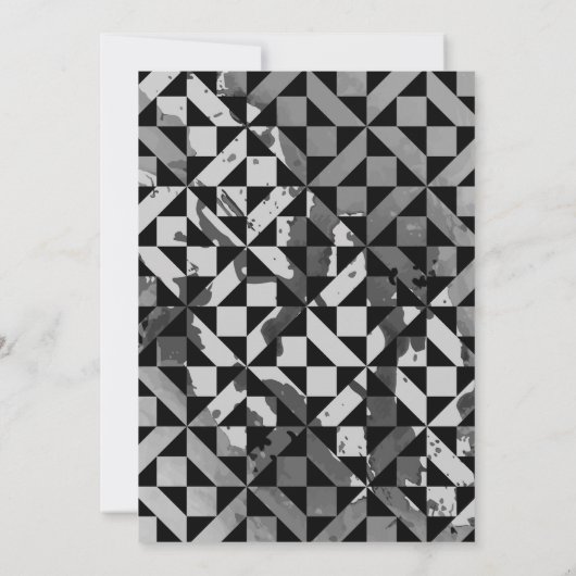 Carte De Remerciements Motifs aquarelle 5 (Dos)