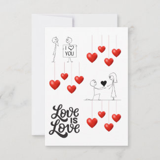 Carte De Remerciements my other half love card