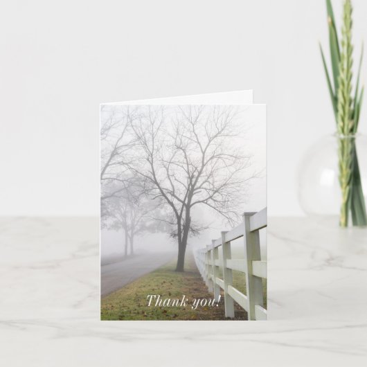 Carte De Remerciements Mystical Misty (Devant)