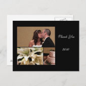 Carte de remerciements n° 2 (Devant / Derrière)