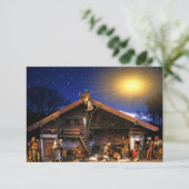 Carte De Remerciements Nativité de Jésus-Christ (Debout devant)