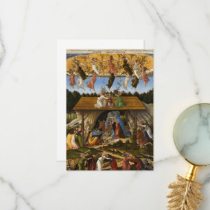 Carte De Remerciements Nativité mystique, 1500 par Sandro Botticelli
