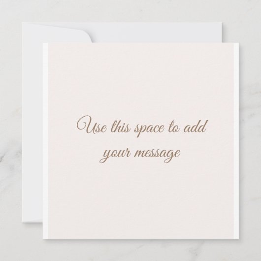 Carte De Remerciements Nature Chevaux Mariage Custom (Dos)