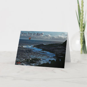 Carte De Remerciements Navire long Viking de Wick Bay