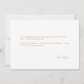 Carte De Remerciements Neon Lights Graduation Photo (Dos)