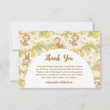 Neutral Jungle Animals Wild One Birthday