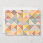 Carte De Remerciements Neutres Automnaux Rustiques Élégant Shower de Mari (Dos)