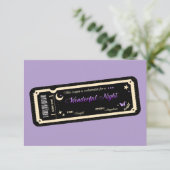 Carte De Remerciements  Night coupon (Debout devant)