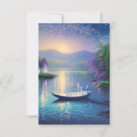 Night Lake Graphic