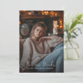 Carte De Remerciements N'importe quel événement Love & Thanks 2 Fête des (Debout devant)