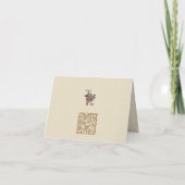 Carte De Remerciements Noces de Cana (Dos)