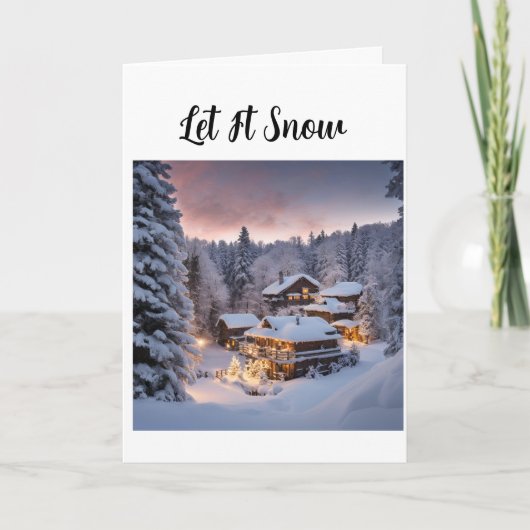 Carte De Remerciements Noël (Devant)