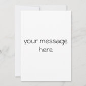 Carte De Remerciements Noël du camping (Dos)