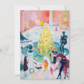 Carte De Remerciements Noël par Florine Stettheimer (Devant)