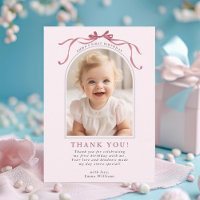 Nœud Rose Rouge Blush Anniversaire Arche Photo
