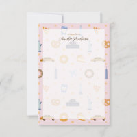 Nom personnalisé adorable rose NYC à thème