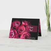 Carte De Remerciements NOM PERSONNALISÉ - Demoiselle d'honneur junior MER (Dos)