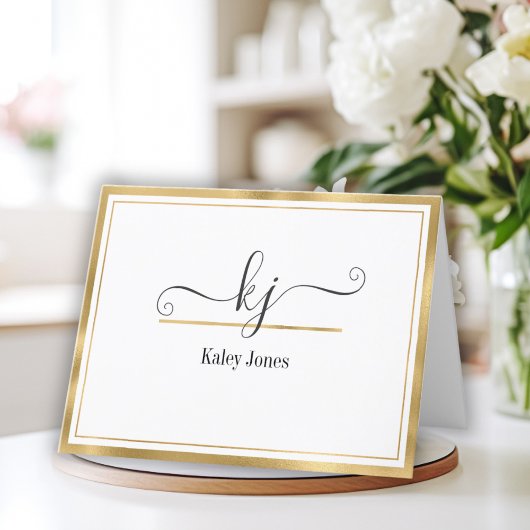 Carte De Remerciements Nom personnalisé | Du Bureau De La Voiture De Merc