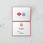 Carte De Remerciements Noms d'animaux de la forêt pour enfants modernes (Intérieur)