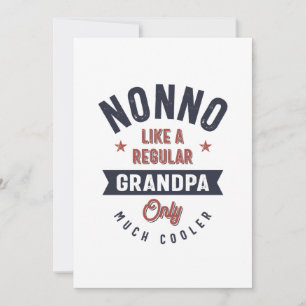 Carte De Remerciements Nonno comme un grand-père régulier seulement beauc