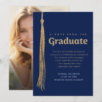 Note de la photo de remise des diplômes Tassel Ble