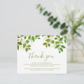 Carte De Remerciements Note de remerciement funéraire | Comportement (Debout devant)